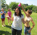 Kinder der Volksschule Buchschachen