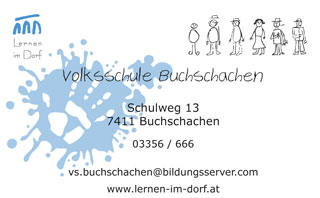 Visitenkarte - Volksschule Buchschachen